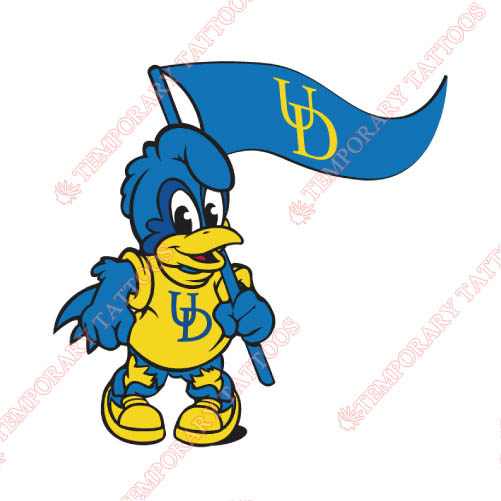 Delaware Blue Hens Customize Temporary Tattoos Stickers NO.4241